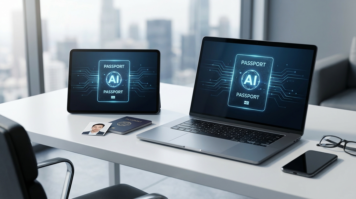 生成AIパスポートで「カメラ」が必要なのは証明写真だけ【Webカメラ不要】