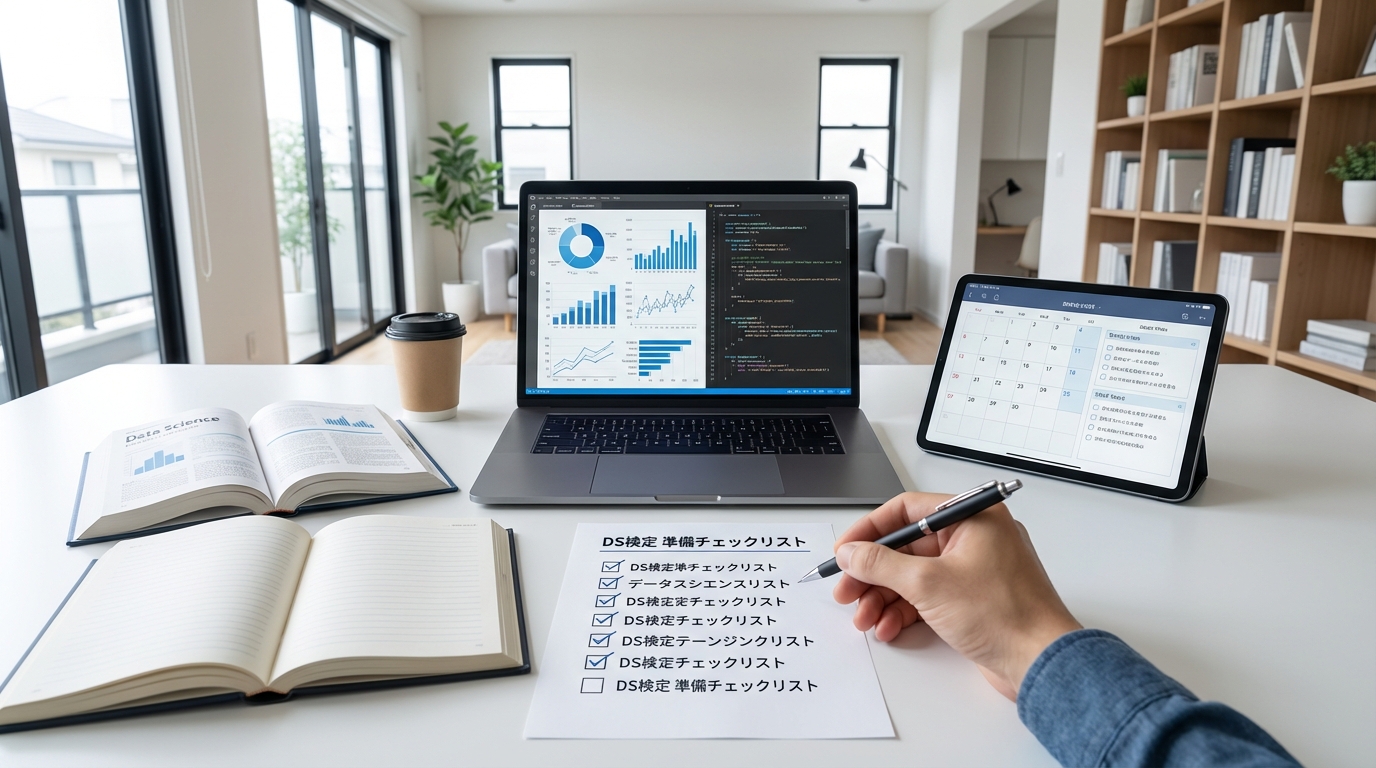 DS検定の申し込み前に準備するもの【チェックリスト】
