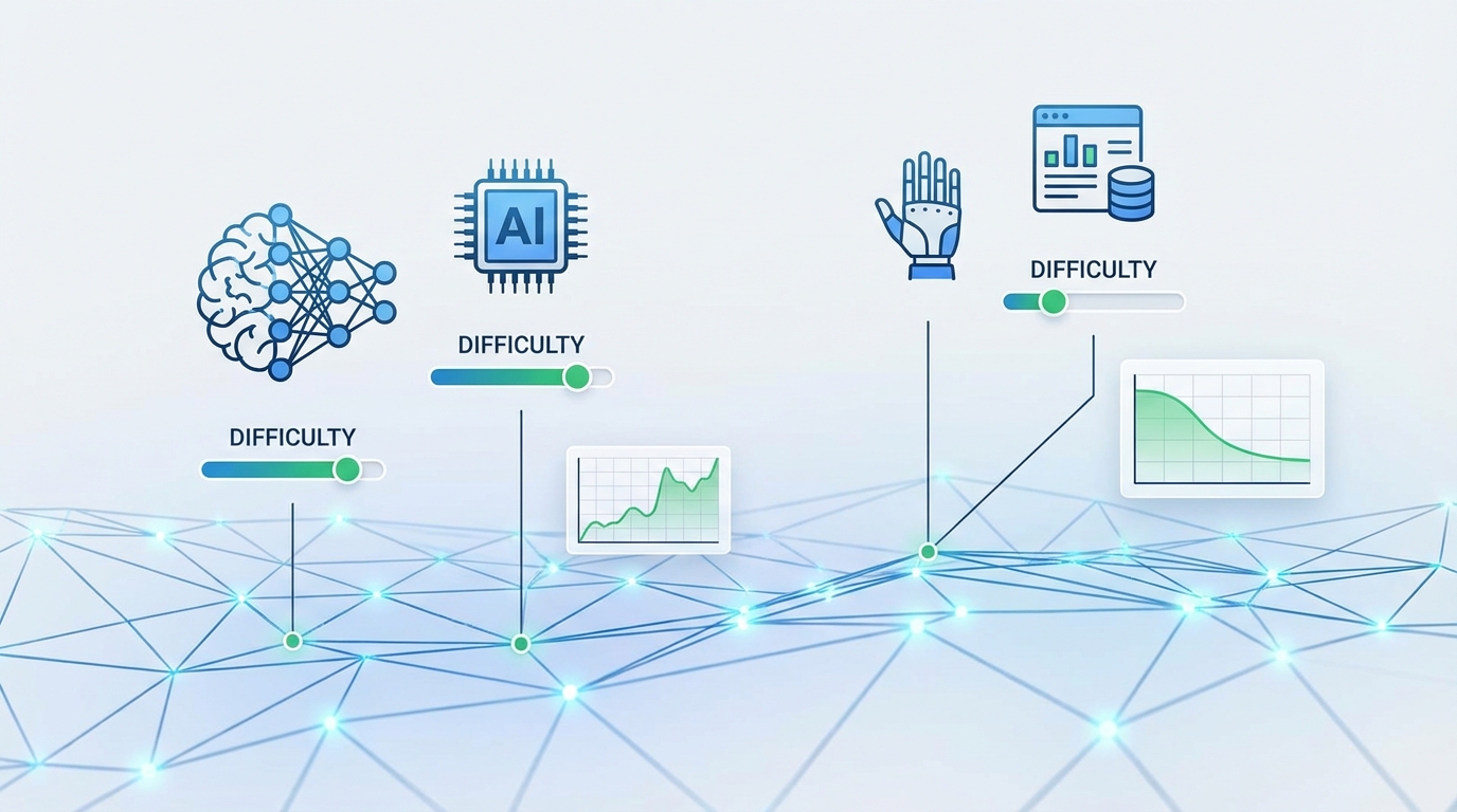 AI実装検定と他のAI資格を合格率・難易度で比較