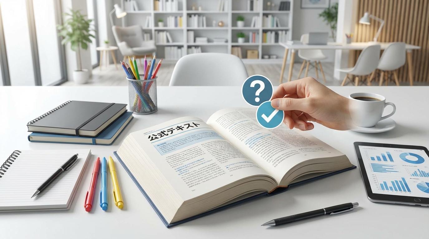 公式テキストだけで合格できる？級別に正直解説