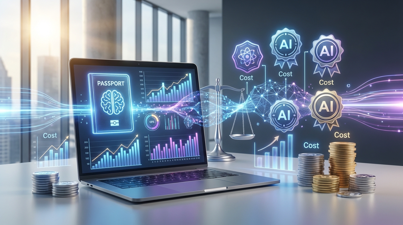 生成AIパスポートと他のAI資格の費用を比較