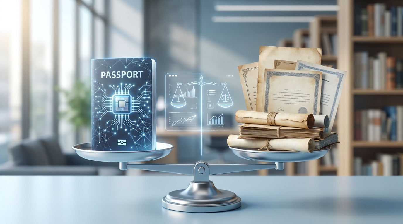 生成AIパスポートと他資格の難易度比較