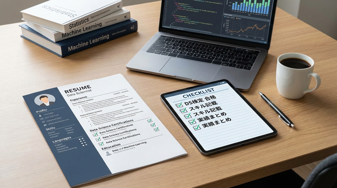 まとめ｜DS検定の履歴書記載チェックリスト