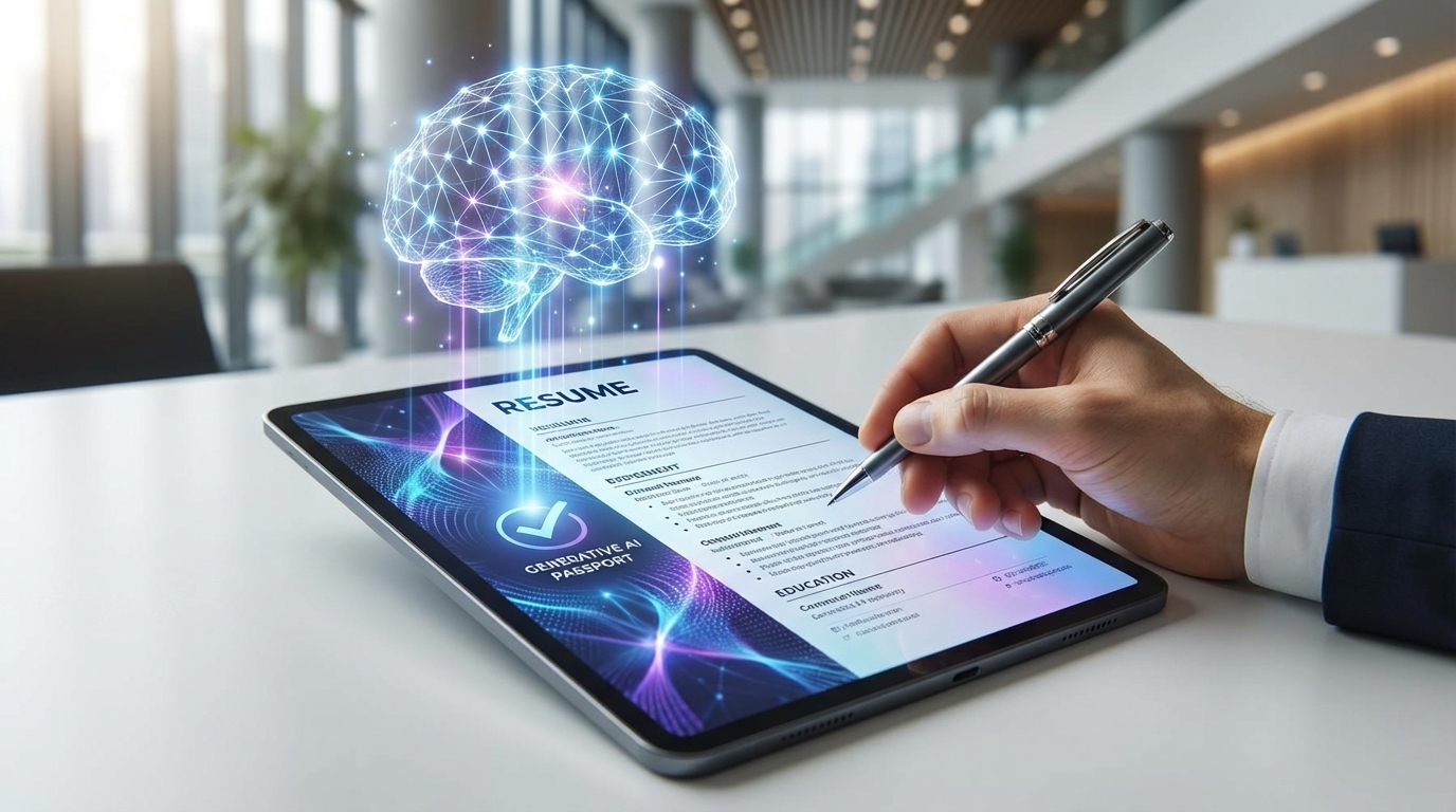 生成AIパスポートの履歴書への正しい書き方