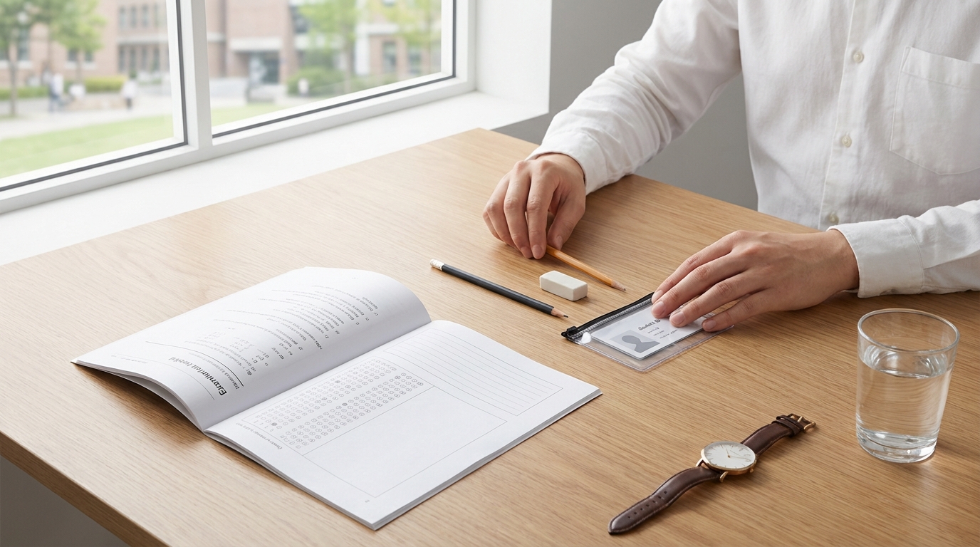 不正を疑われないための受験マナーと準備