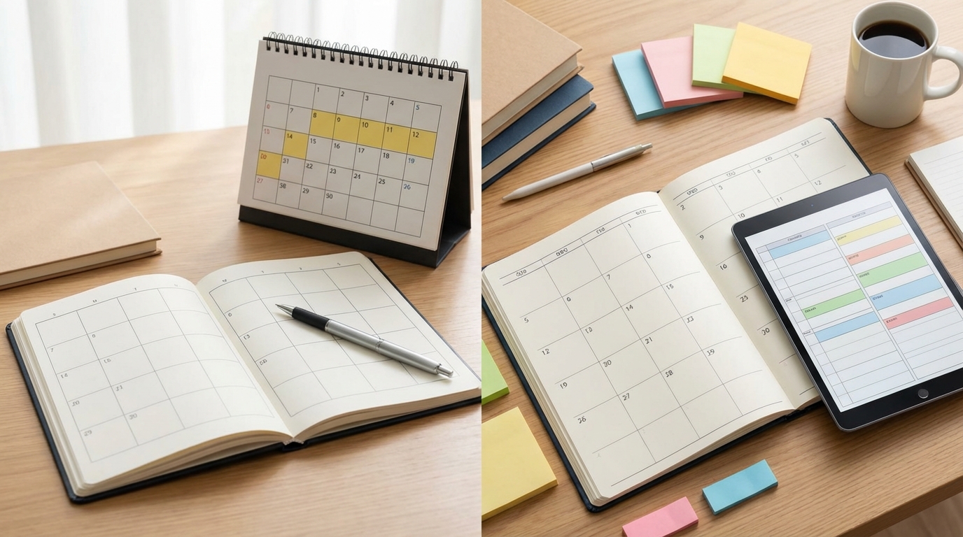 学習スケジュール例｜2週間プラン・1ヶ月プラン