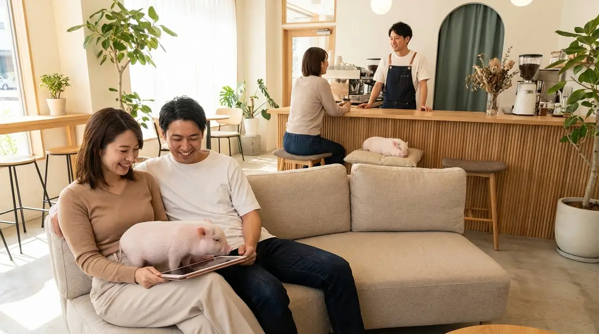 mipigカフェの予約方法と楽しみ方